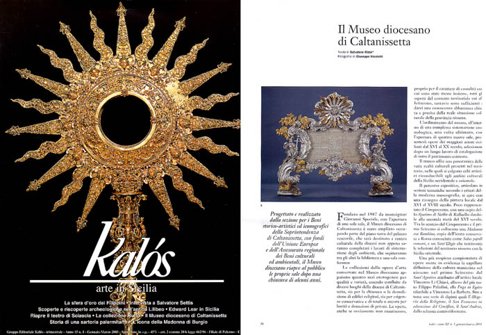 Kalòs arte in Sicilia